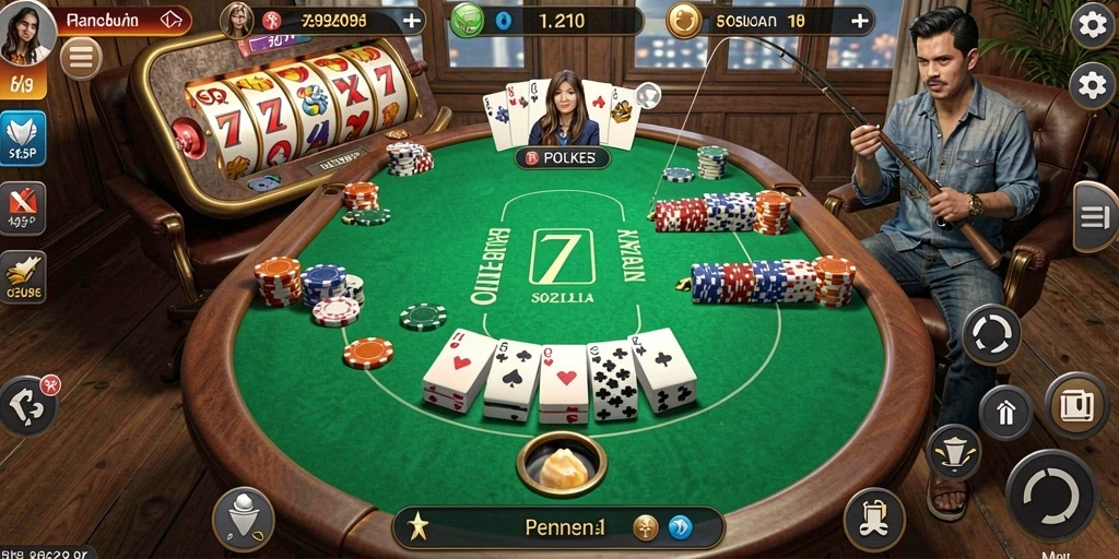 Tampilan utama aplikasi yang menarik dan informatif.