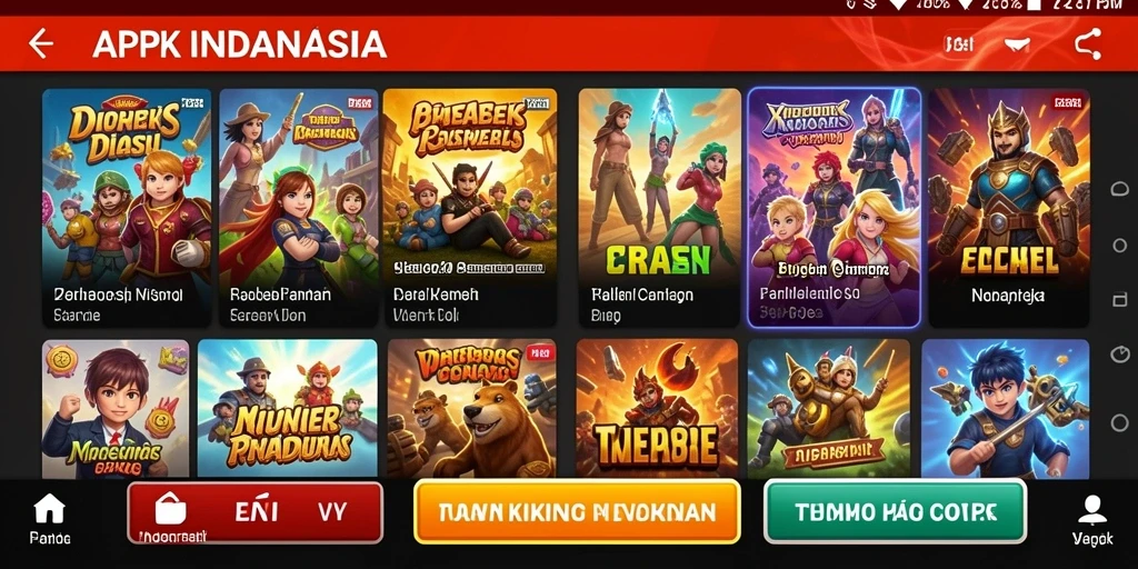 Tangkapan layar menampilkan berbagai permainan yang tersedia di BANK303.