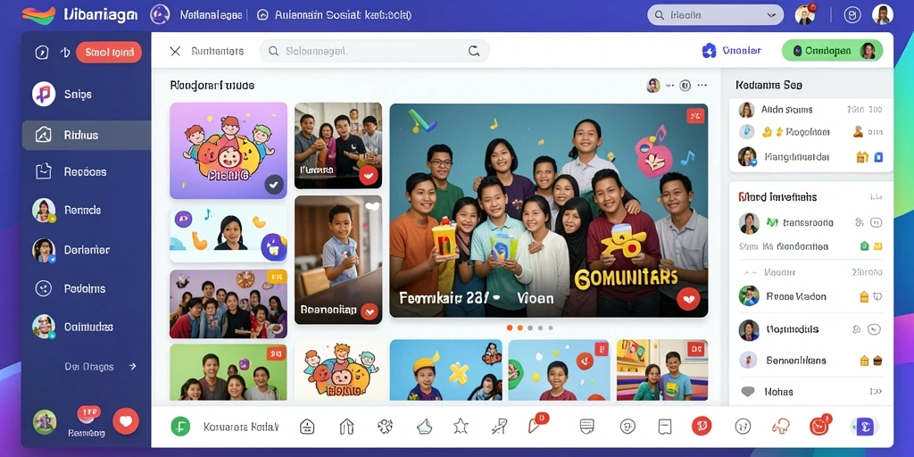 Tampilan antarmuka yang user-friendly.