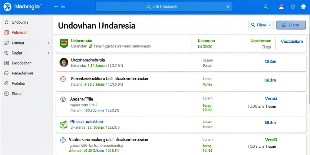 Tampilan antarmuka yang bersih dan ramah pengguna.