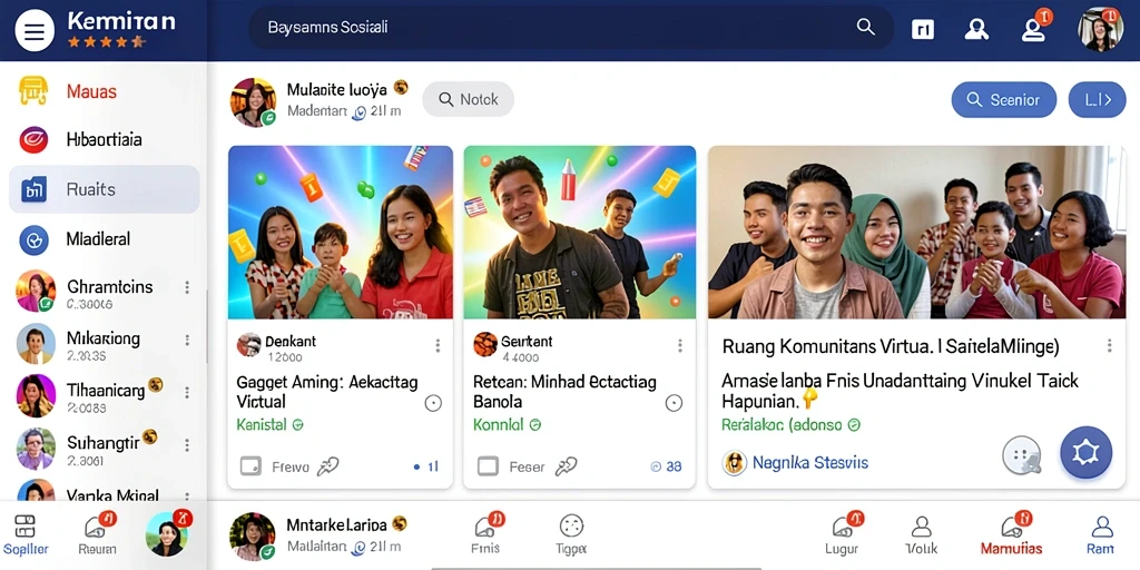 Tampilan antarmuka yang menarik dan user-friendly.