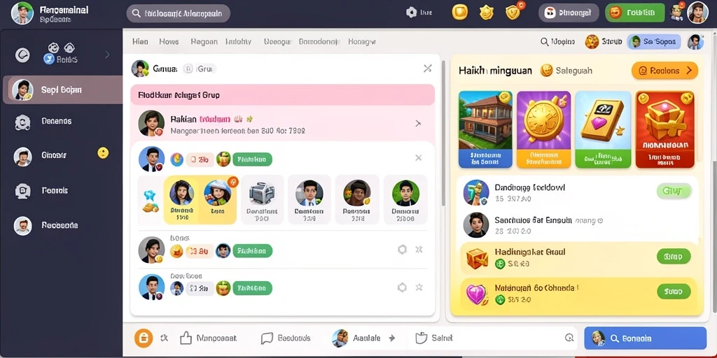 Tampilan awal aplikasi GRABWIN yang menarik.