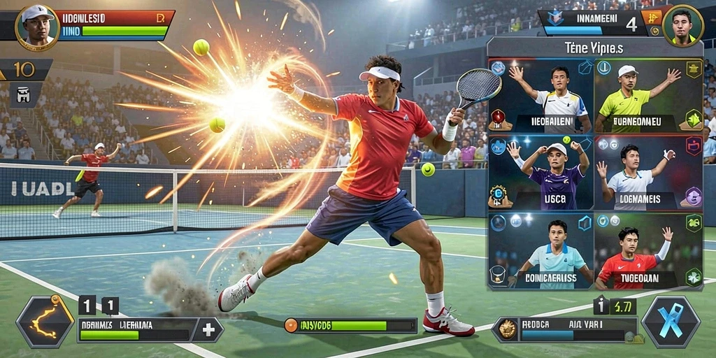 Screenshot menampilkan antarmuka permainan yang menarik.