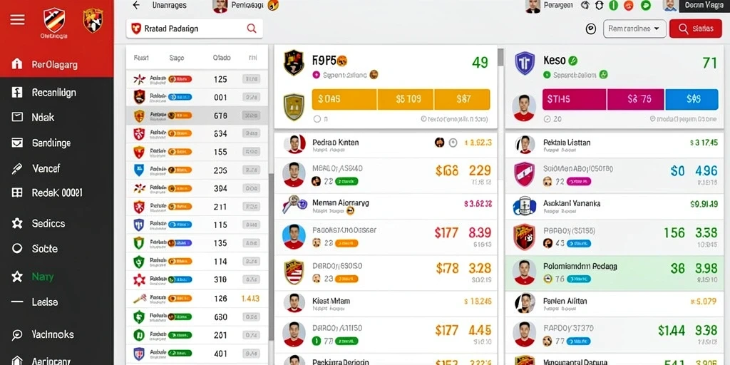 Screenshot menunjukkan tampilan antarmuka permainan yang user-friendly.