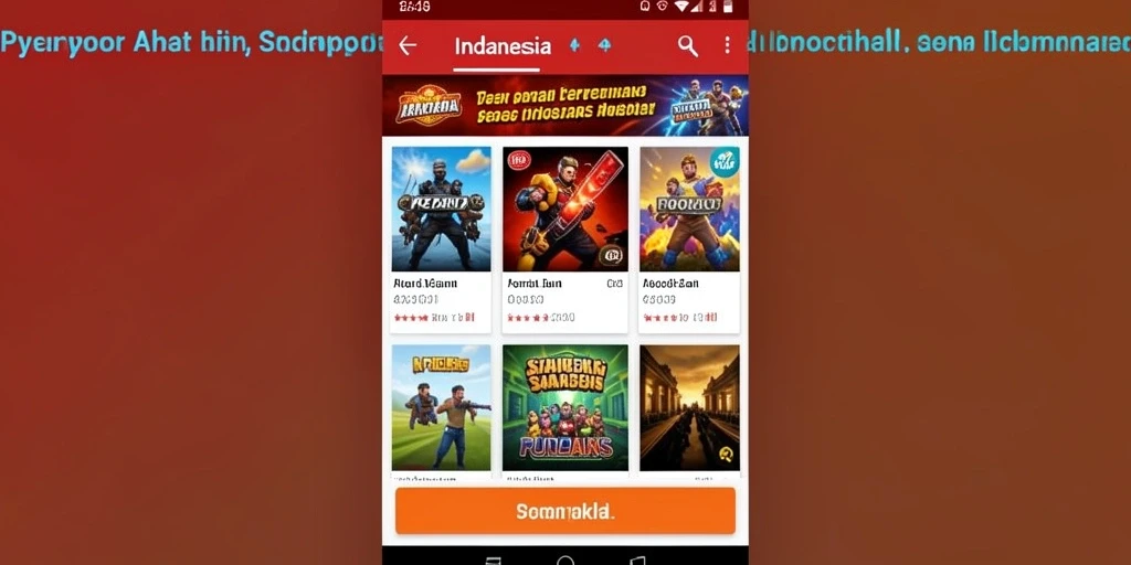 Tampilan antarmuka yang bersih dan modern.