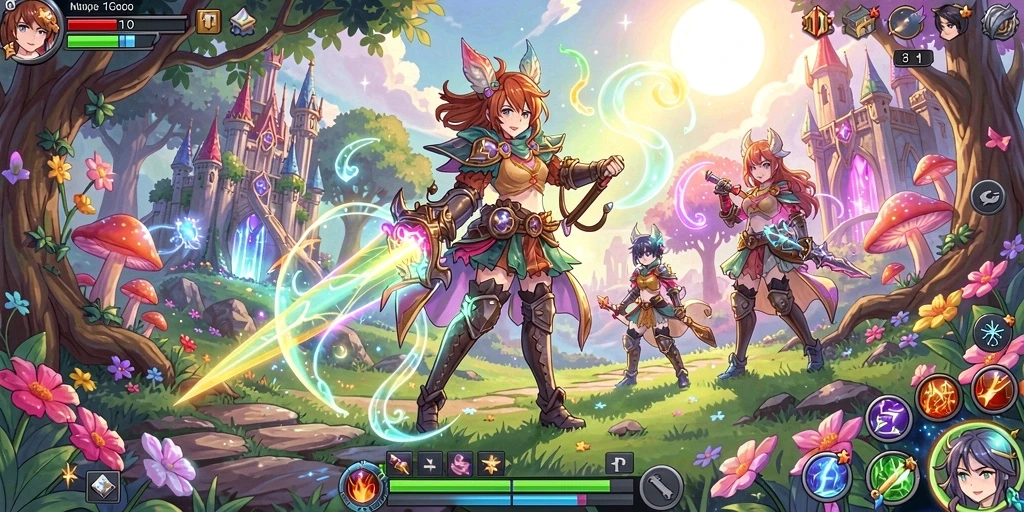 Screenshot menunjukkan gameplay seru dan mendebarkan.
