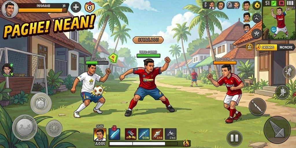 Tampilan antarmuka aplikasi yang menarik dan modern.