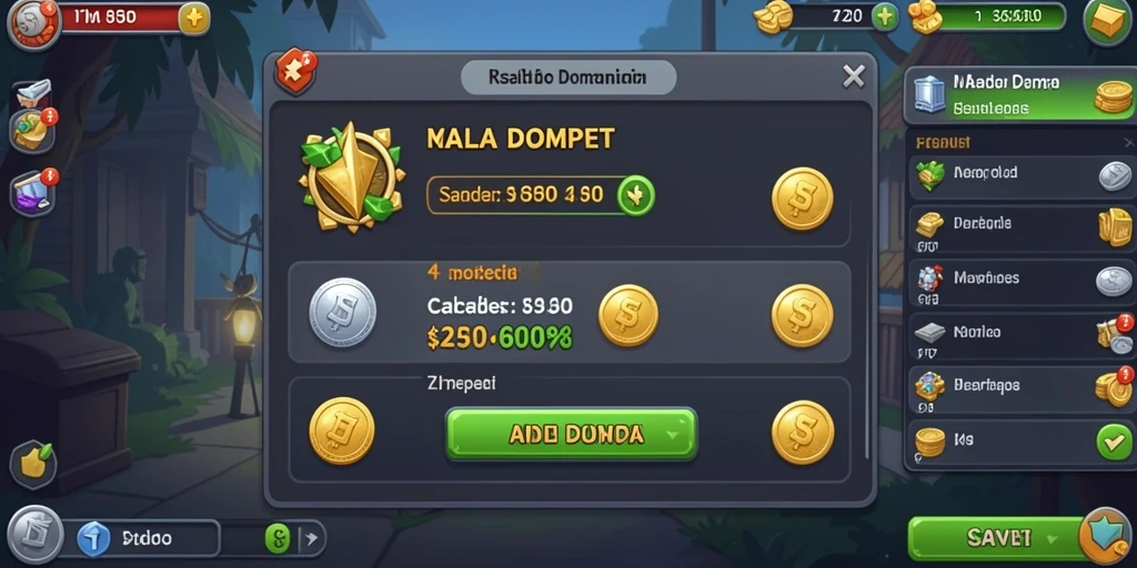 Tangkapan layar menampilkan beragam tema slot yang menarik.