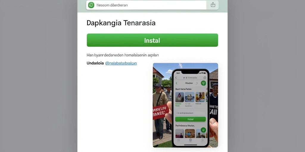 Tampilan antarmuka yang intuitif dan menarik.