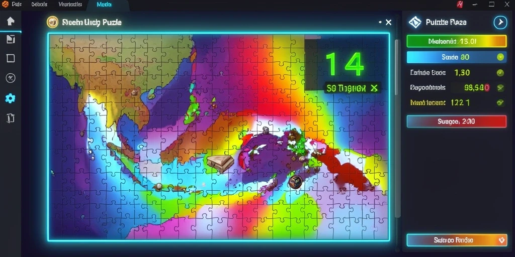 Tangkapan layar mendemonstrasikan grafis menawan dari QUARKPLAY.