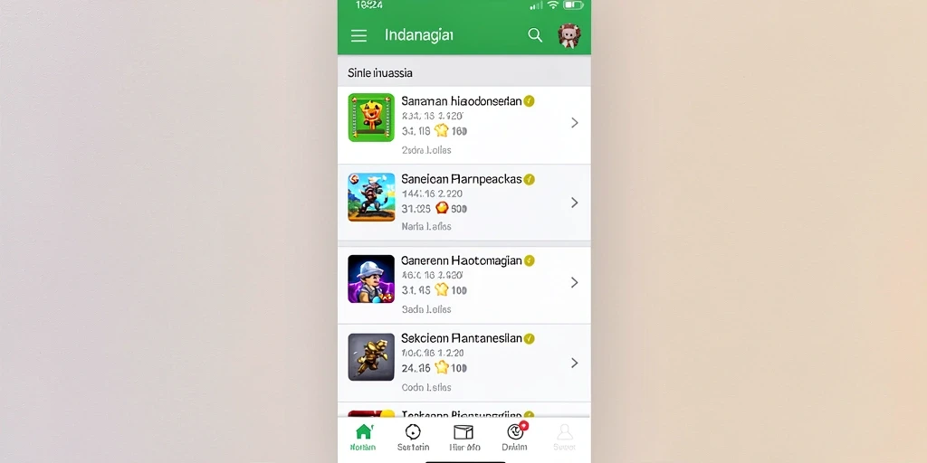 Screenshot menunjukkan karakter utama dalam petualangan.