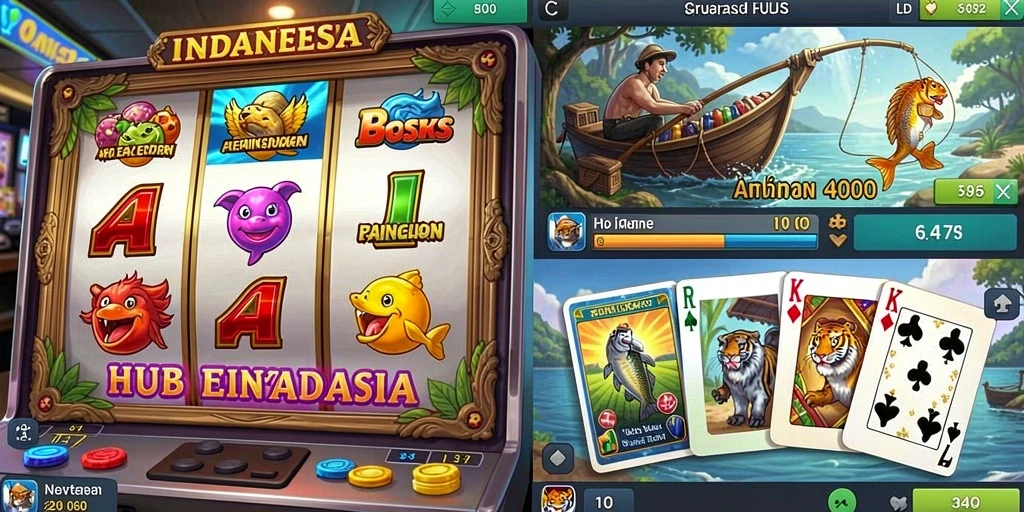 Tampilan antarmuka RSNGAME yang modern dan user-friendly.