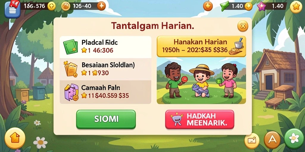 Tampilan antarmuka yang menarik dan mudah digunakan.
